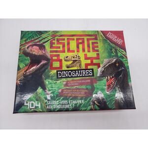 Escape Box - Dinosaurs Card Game - French